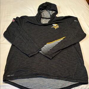 Minnesota Vikings Nike Gray Dri-FIT Tee